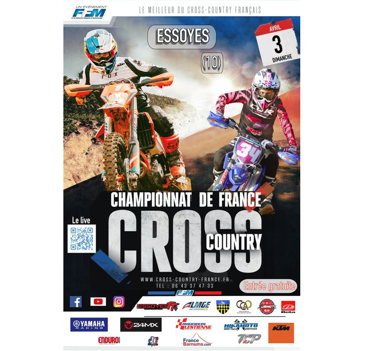 Championnat De France CrossCountry Moto Kids 2022 FFMoto